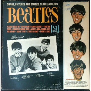BEATLES Songs, Pictures And Stories Of The Fabulous Beatles (Vee Jay Records – VJLP 1062) USA 1964 LP (Please Please Me)